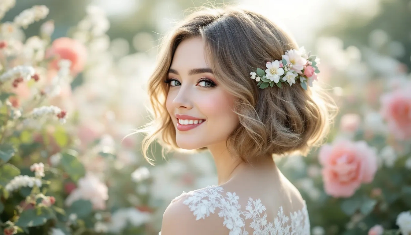 coiffures de mariage
