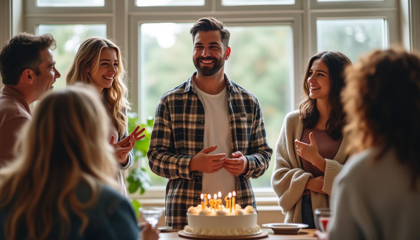 découvrez pourquoi prononcer un discours de remerciement lors d'un anniversaire renforce les souvenirs partagés et rend cet événement encore plus mémorable pour vous et vos proches.
