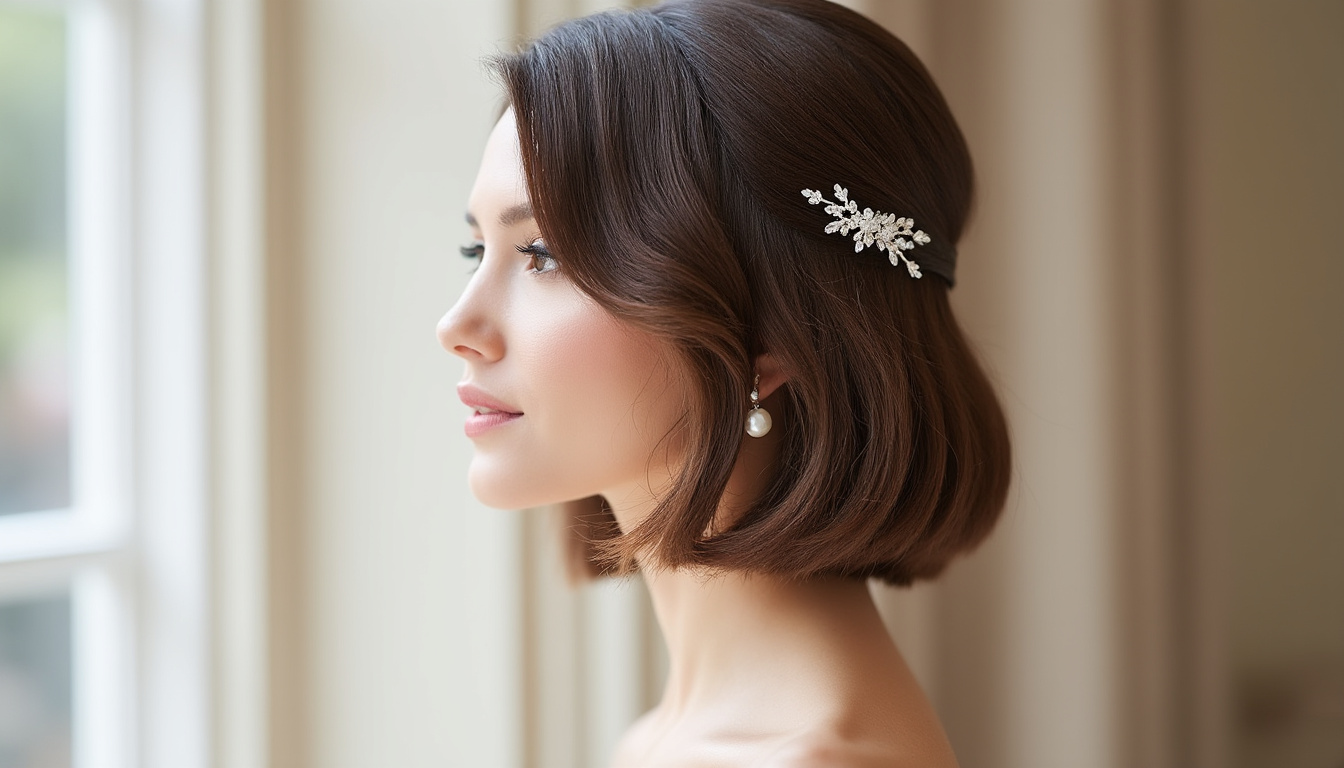 découvrez pourquoi le carré plongeant est la coiffure idéale pour sublimer les cheveux courts le jour de votre mariage. conseils, inspirations et astuces pour un look élégant et moderne.