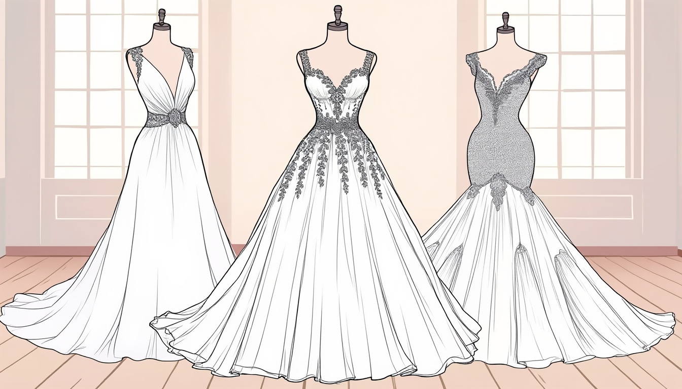 découvrez des astuces et techniques d’experts pour dessiner une robe de mariée élégante et raffinée. maîtrisez les étapes clés, des croquis aux détails, pour sublimer vos créations de mode nuptiale.