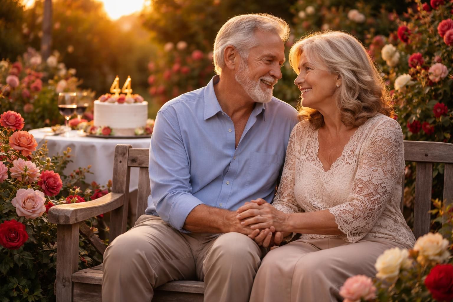 célébrez 44 ans de mariage en honorant un amour durable, riche en souvenirs et en complicité. découvrez des idées pour marquer cet anniversaire unique et précieux.