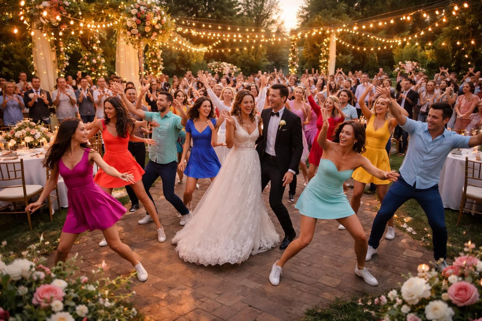 découvrez comment organiser un flashmob surprise pour rendre un mariage inoubliable et plein d'émotions.