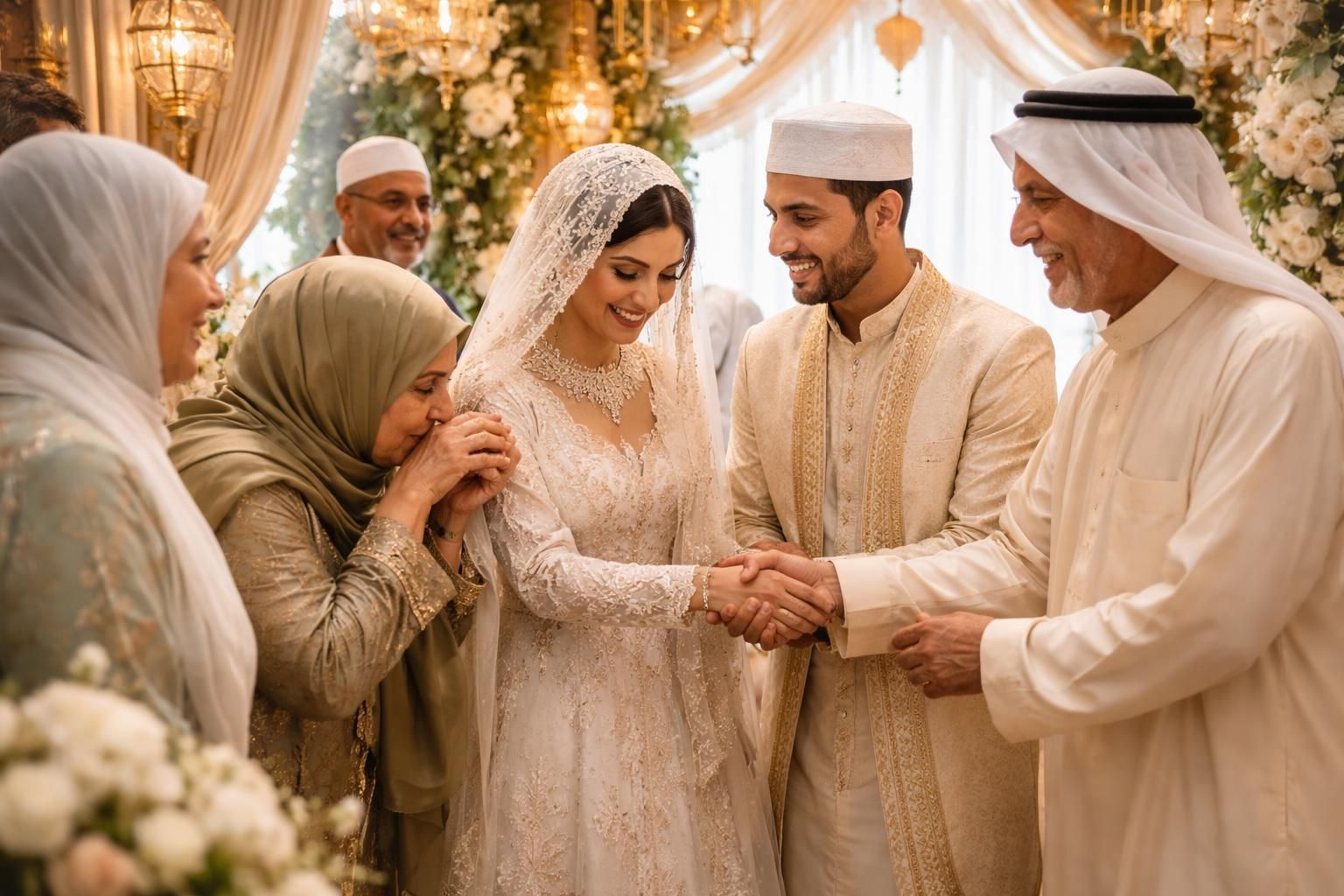 découvrez des messages de félicitations traditionnels pour un mariage islamique, parfaits pour exprimer vos vœux de bonheur et de prospérité aux jeunes mariés.