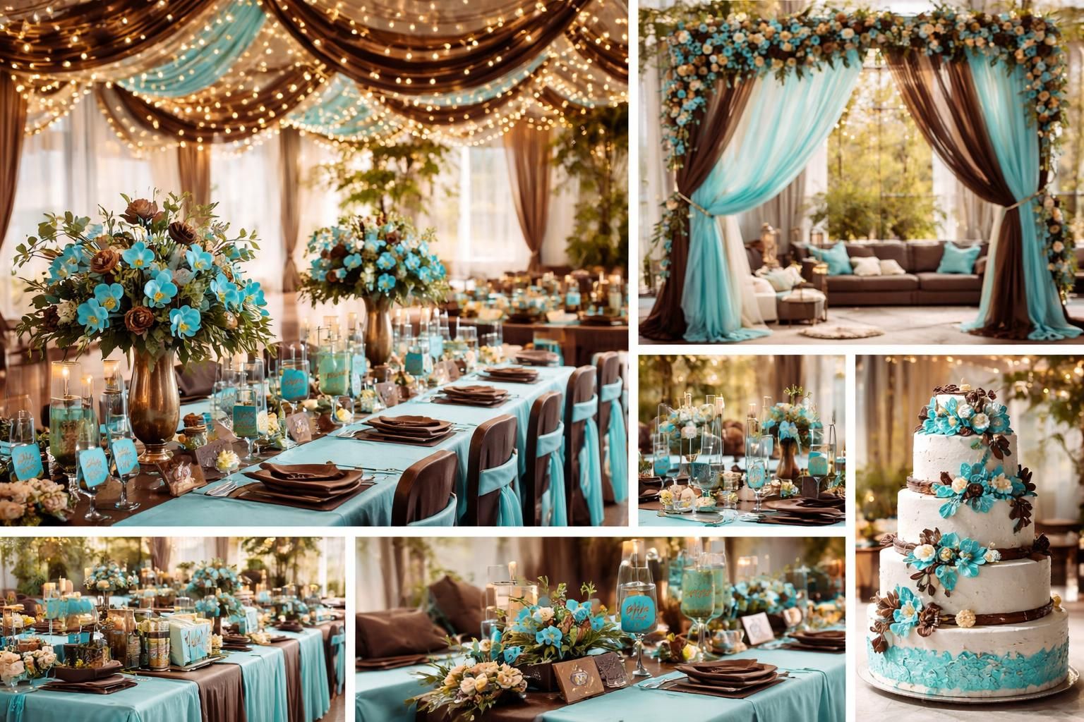 découvrez 10 idées originales pour une décoration de mariage turquoise et chocolat, alliant élégance et créativité pour un jour inoubliable.