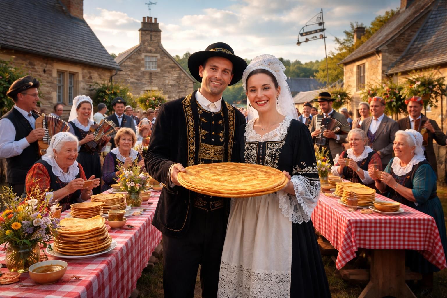 découvrez la célébration des noces de crêpe en bretagne, une tradition festive et authentique mettant en valeur le patrimoine culinaire breton et ses délicieuses crêpes.