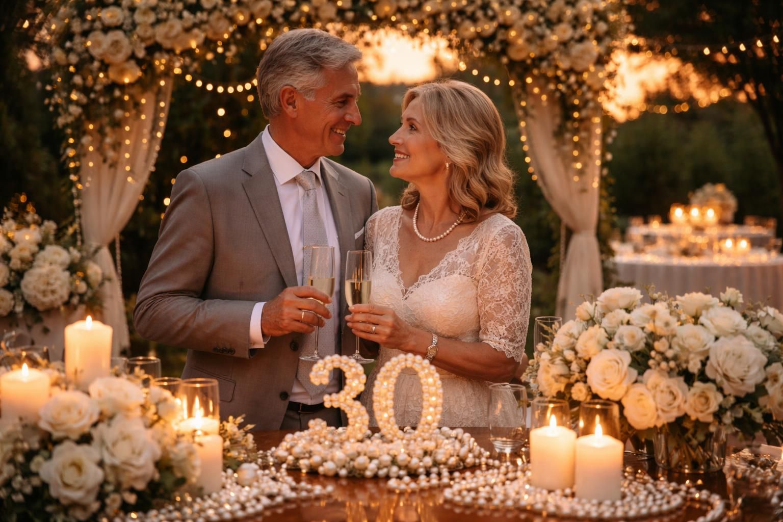 découvrez des idées créatives pour célébrer vos 30 ans de mariage et commémorer vos noces de perle avec élégance et originalité.
