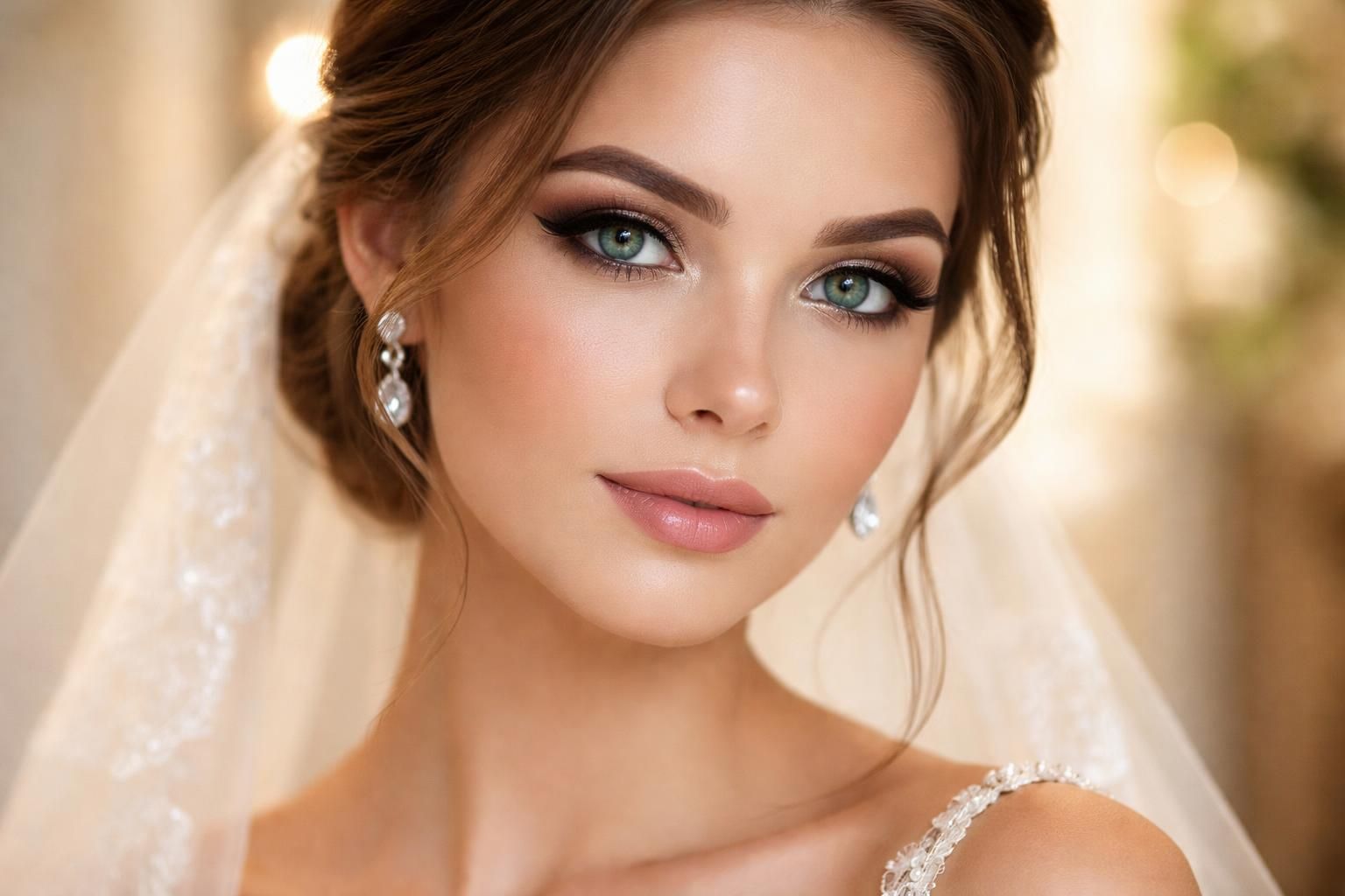 découvrez comment sublimer vos yeux émeraude avec un maquillage nuptial élégant et intense pour un regard captivant le jour de votre mariage.