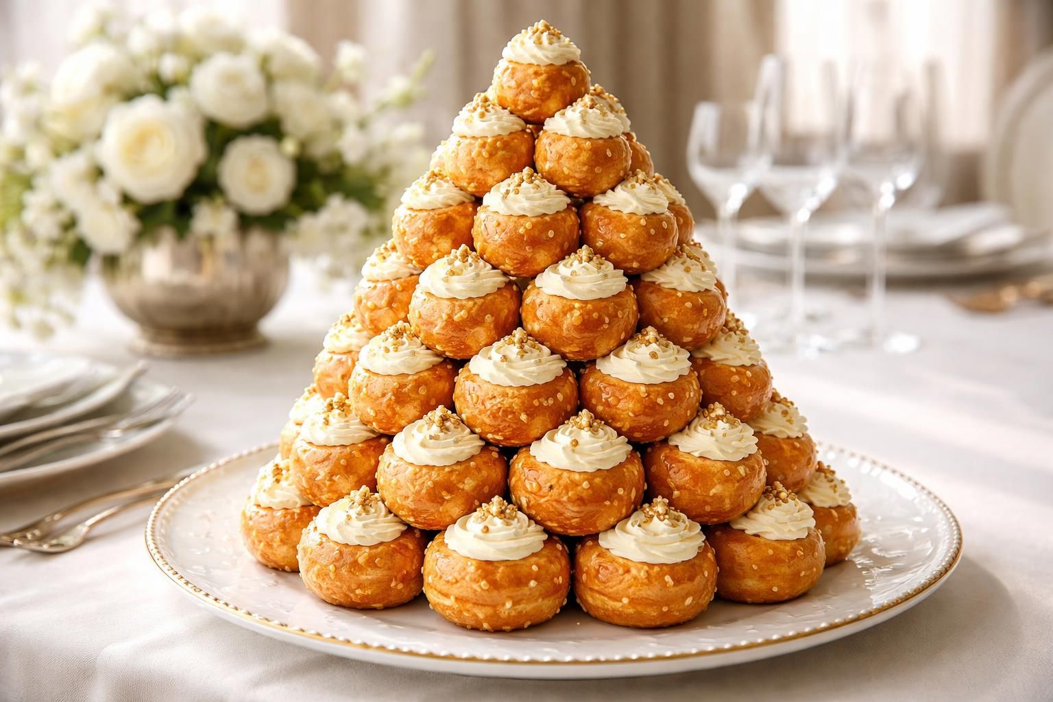 découvrez les secrets pour réaliser une pièce montée en pyramide de choux parfaite, élégante et délicieuse, idéale pour sublimer vos événements et célébrations.