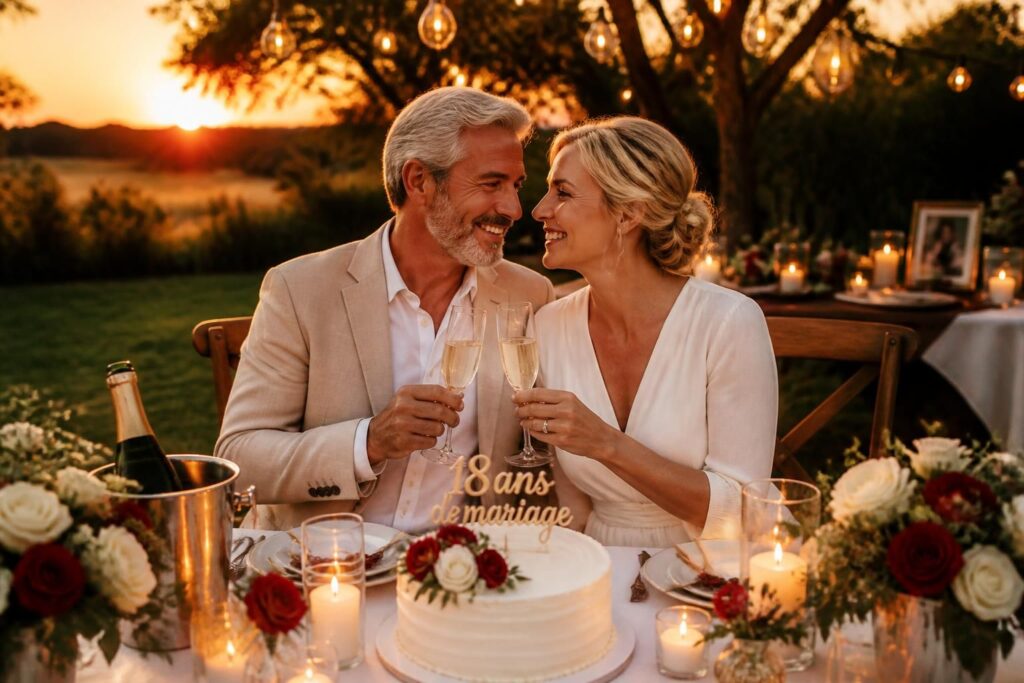 découvrez des idées inspirantes pour célébrer un 18e anniversaire de mariage de manière mémorable et rendre ce moment inoubliable.